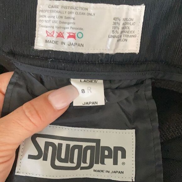 Snuggler High waisted stirrup ski pants sz-8R - Picture 6 of 8